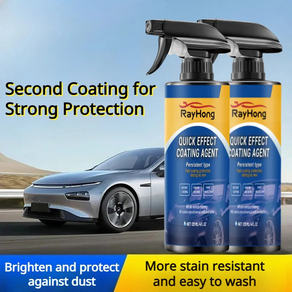 Glanzende Auto Beschermspray